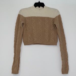 Club Monaco cropped sweater